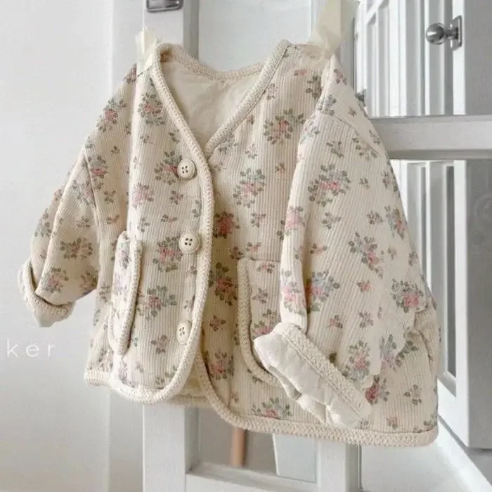 Korean Childrens Wear 2023 Spring and Autumn New Fashionable Chiffon Cardigan Fashionable Chiffon Coat Long sleeved Coat