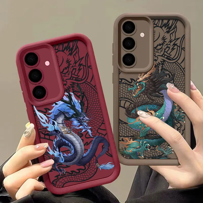 Dragon Cool East God S26Ultra Case For Samsung Galaxy S26 S25 S24 S22 S23 Ultra S21 Plus S20 S25 FE Camera Protection Soft Cover view 2