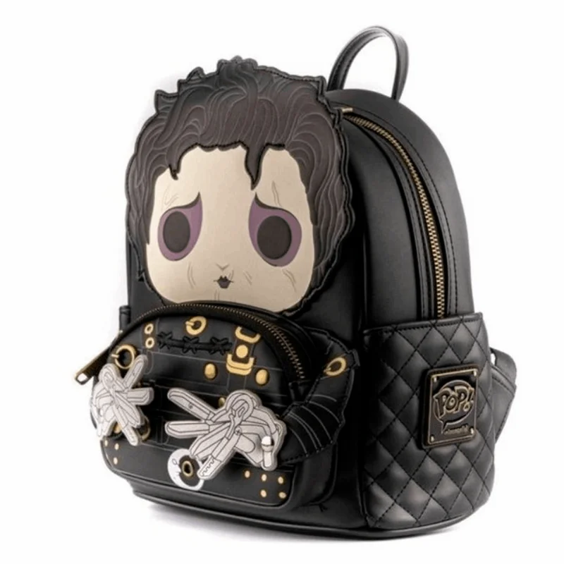 Loungefly Edward Scissorhands Topiary Womens Double Strap Shoulder Bag Purse Mini Backpack