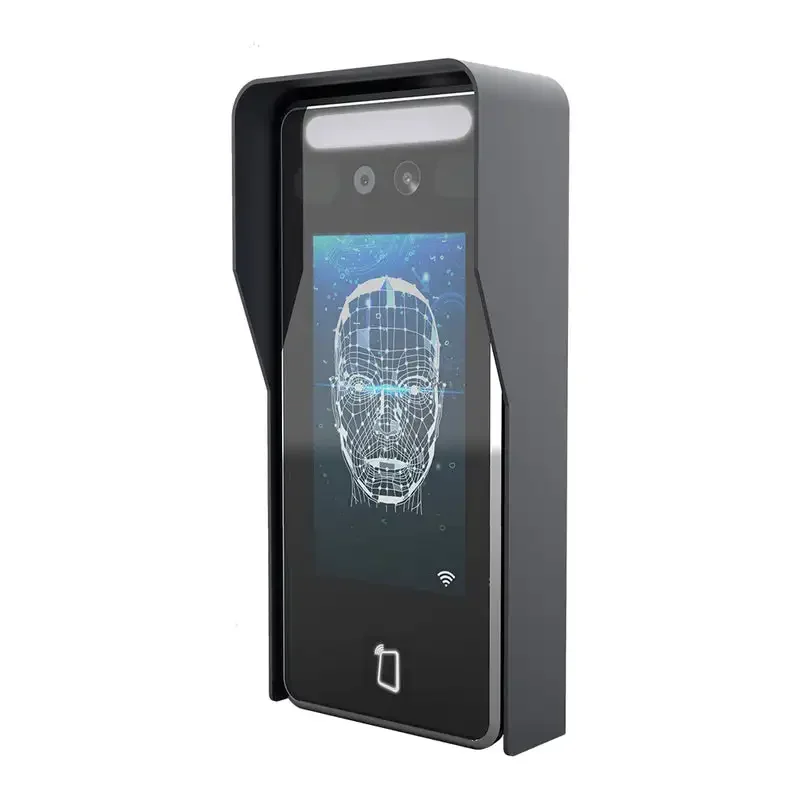 

WIFI Smart Biometric Time Recording Electronic Face & RFID Card Metal Time Attendance And Access Control