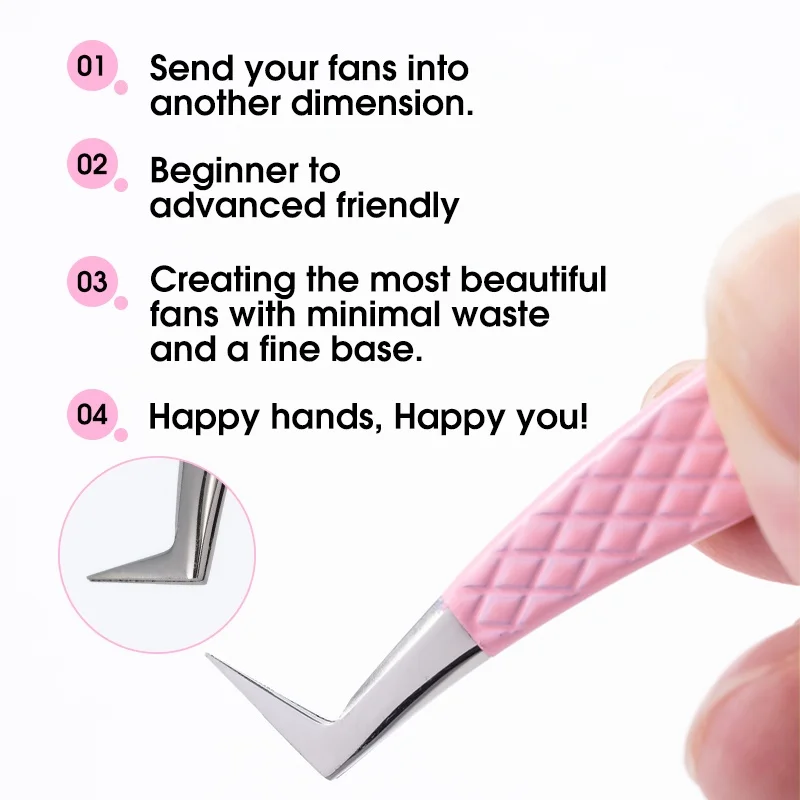 つけまつげエクステンションピンセットステンレス鋼プロフェッショナル美容まつげ移植エクステンションツール高精度ピンセット