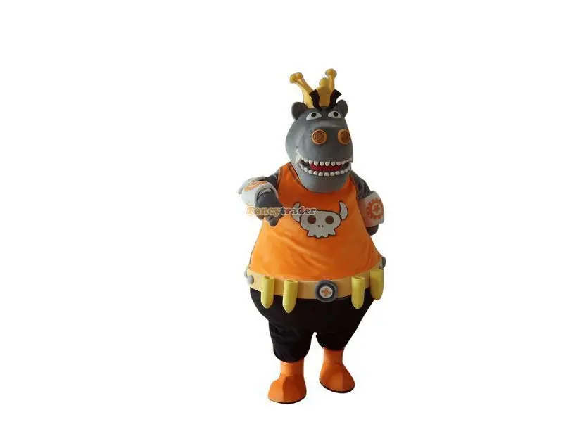 New Adult High Quality Hippo Mascot Costume Halloween Christmas Dress Full Body Props Outfit Mascot Costume