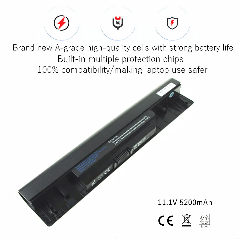 New Laptop battery NKDWV TRJDK For Dell Inspiron 1564 1764 464 JKCV5