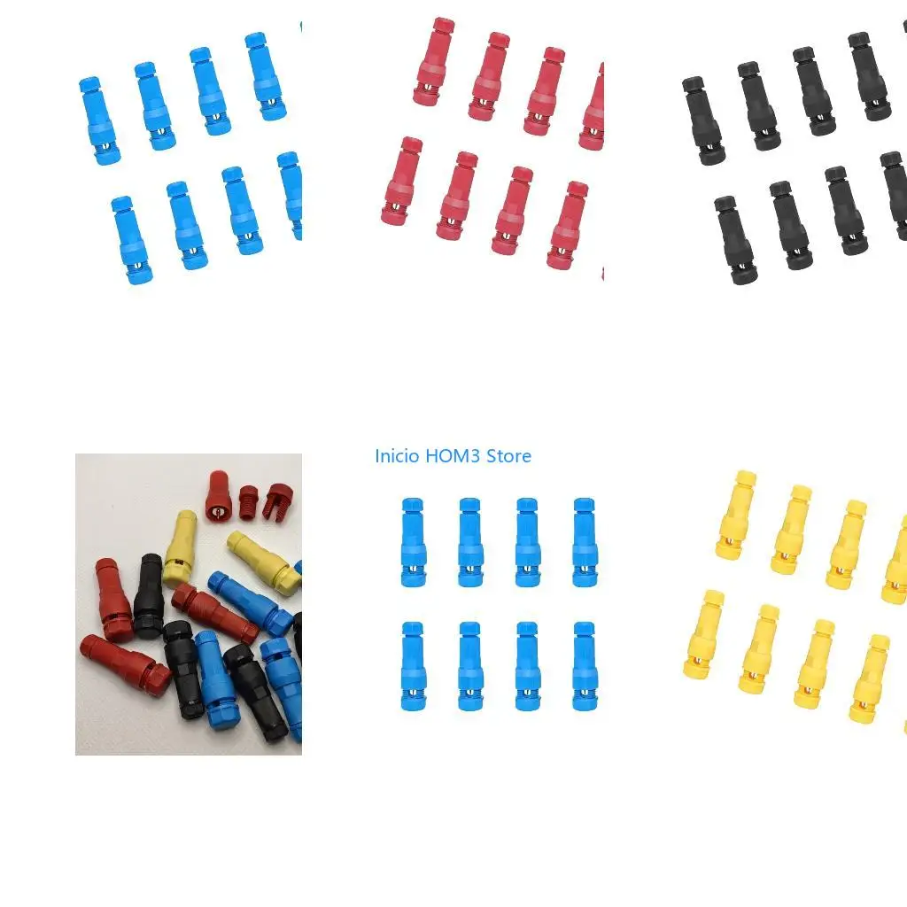 A5YD 10Pcs Low Voltages Wire Connector Quick Piercing Connector Landscape Lighting Connectors for Outdoor Lamp Garden Lighting