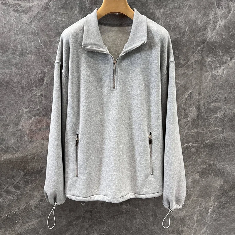 

High-quality women's long-sleeved t-shirt tops with zipper pockets and adjustable collar cuffs on the sleeves 2592475