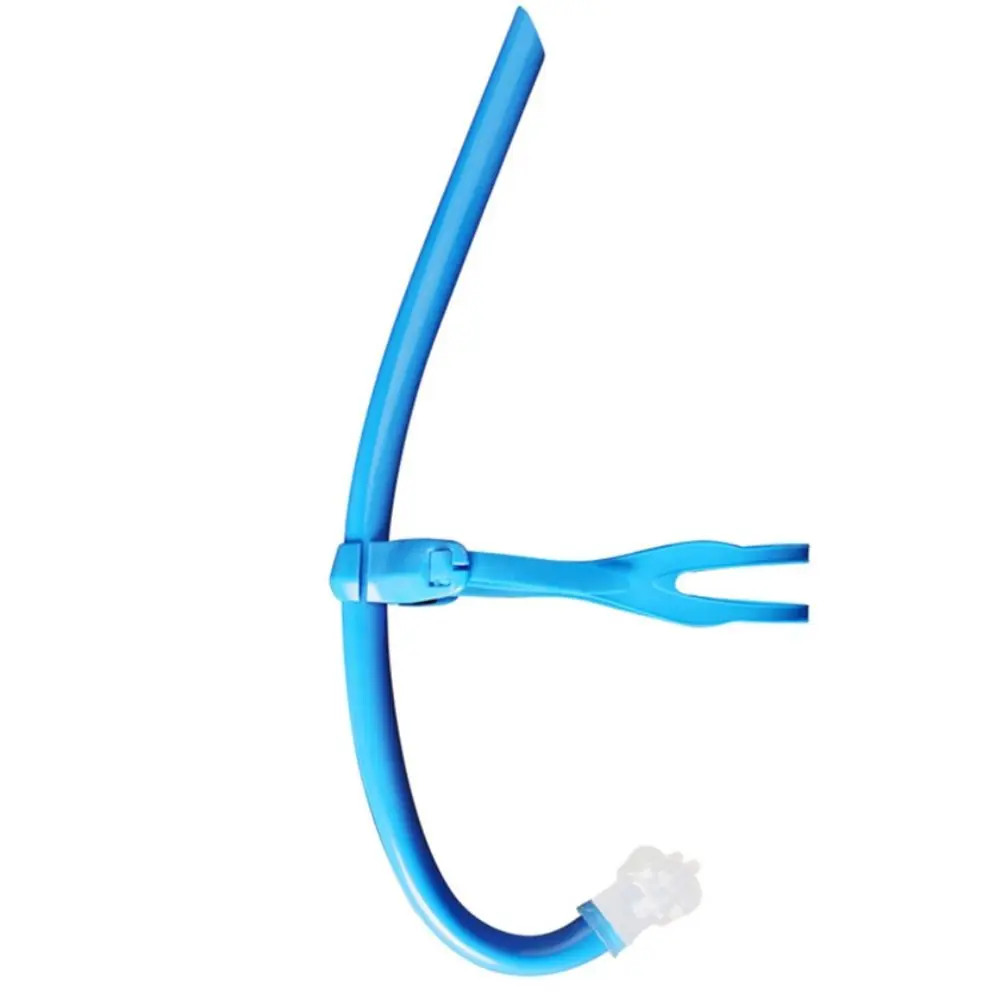 Diving Equipment Silicone Front Swimmer Snorkel Comfortable Silicone Swim Training Snorkel Soft Adjustable Diving Snorkel Kid