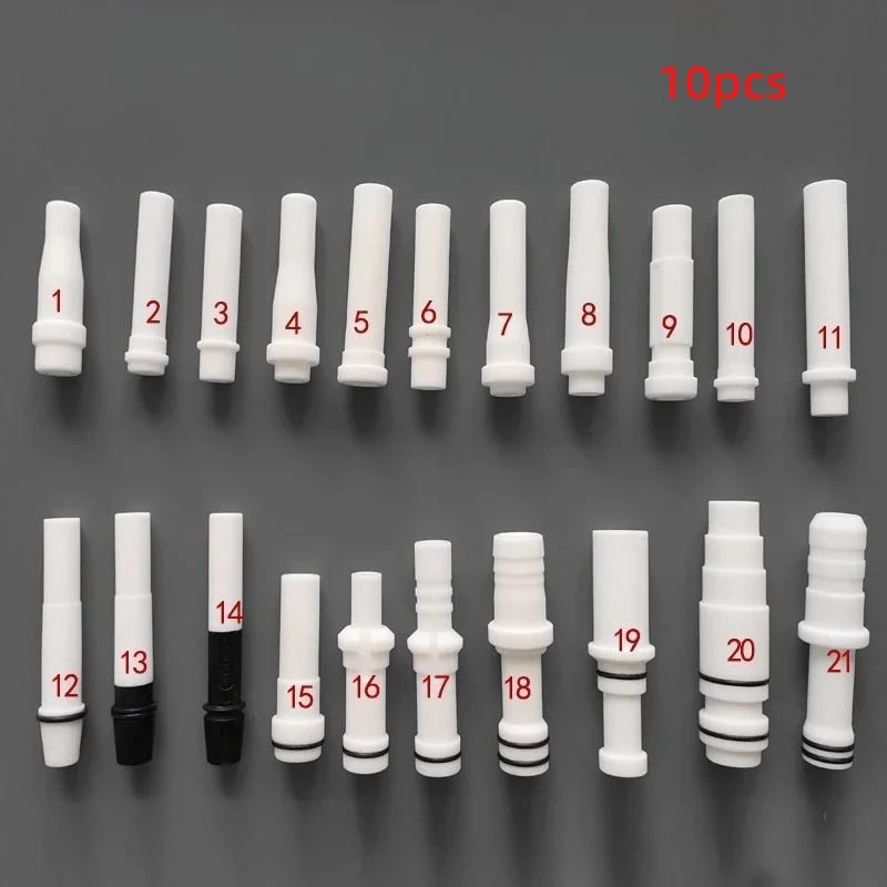 Suitable for 10Pcs Wear Resistant Venturi Tube, Replacement Parts for Powder Coating Spray Pump