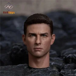 HaHtoys H006 1/6 Male Soldier Tom Cruise Head Carving Model Accessories High Quality Fit 12'' Action Figure Body In Stock