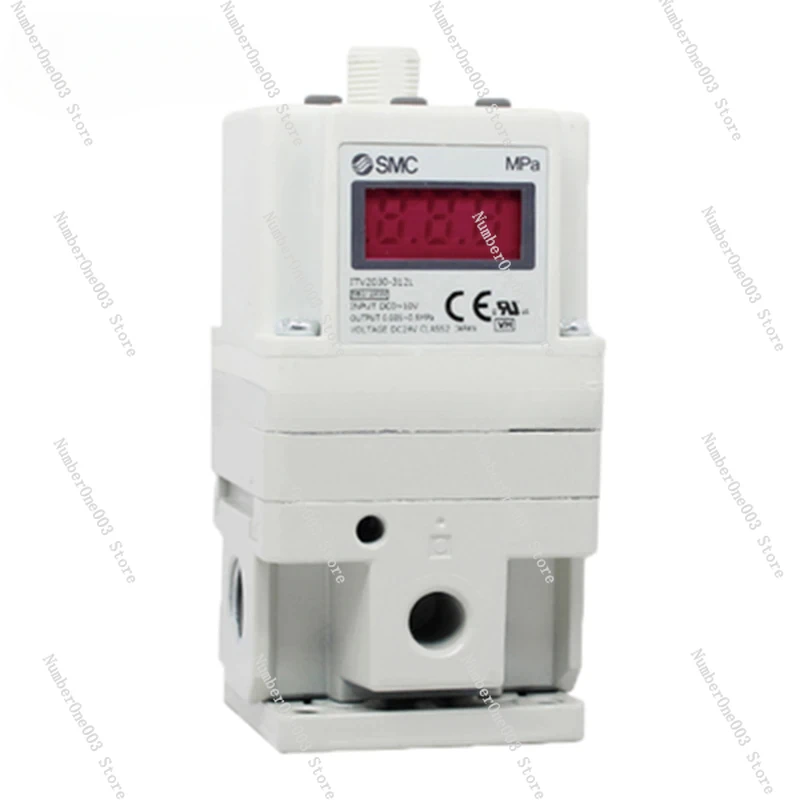 Electro Pneumatic Proportional Solenoid Valve, SMC Type Regulator, ITV1030, 1050, 2030, 2050, ITV1030-012CL5, ITV1050-312