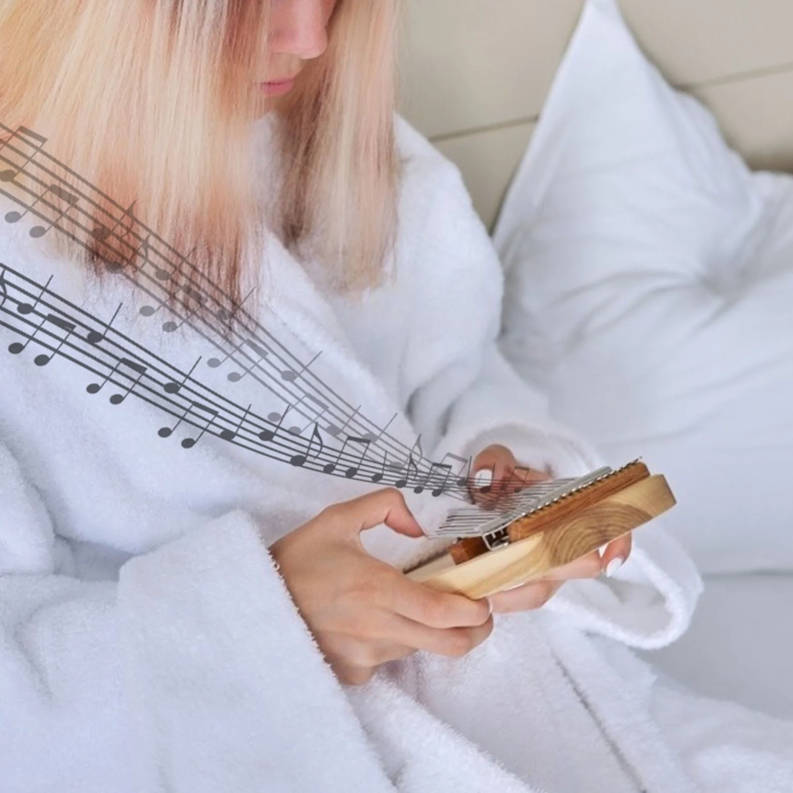 

High-Quality 17 Keys Kalimba Mbira Wooden Finger Piano for Beginners Melodious Tenuto Practical Lightweight Portable