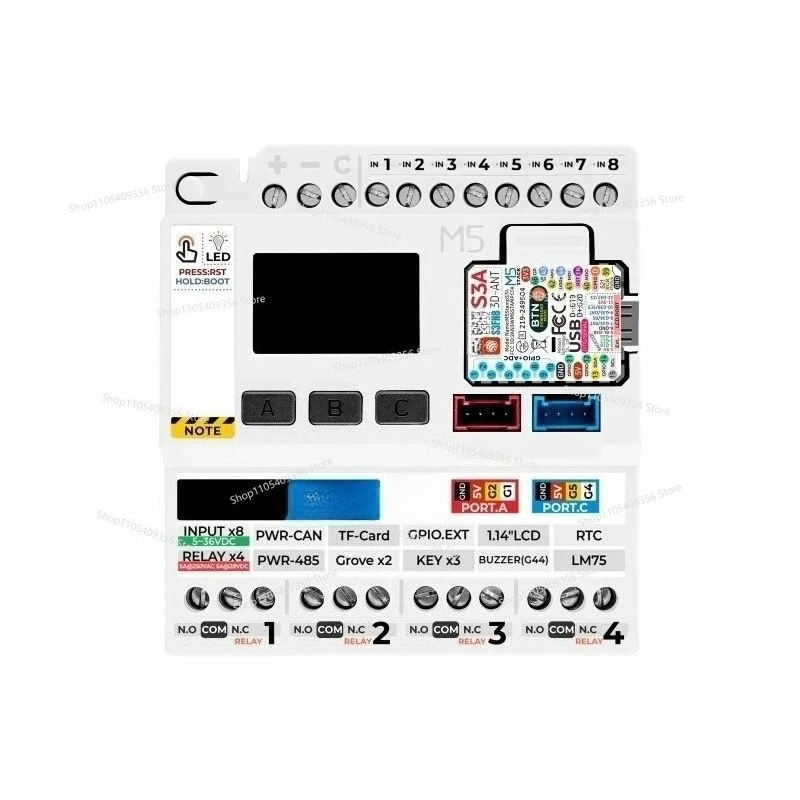 For ESP32S3 Cloud Data Monitoring for IoT Programmable Logic Controller