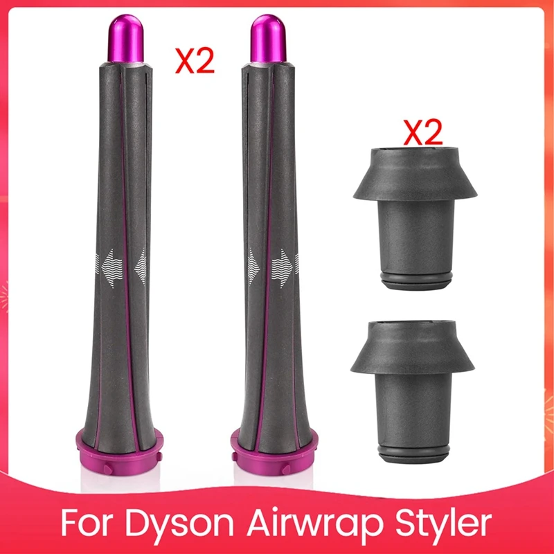 AC93-20 Mm Long Curler Attachment For Dyson Airwrap Styler Hair Dryer, Curler Hair Tool Set With Adapter Accessories