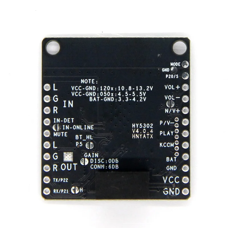 LDAC Lossless QCC5125 BT V5.1 Low Power Consumption with AUX Headphone Amp APTX/APTXLL/APTXHD Support APP/Srial Port