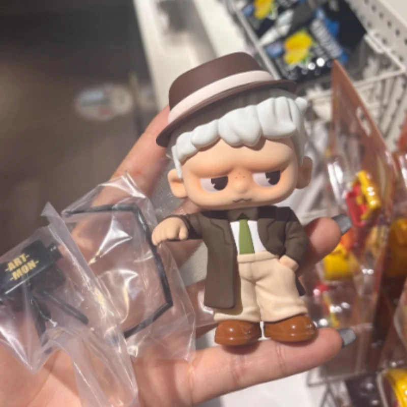 

Аутентичная театральная история Miniso Monboo, глухая коробка ручной работы, модная игрушка, милая кукла для мальчика, украшение для рабочего стола, подарок на Хэллоуин