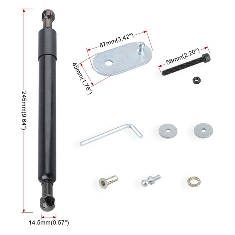 

Tailgate Assist Struts Kit For 2004-2014 Ford F-150 Pickup 2006-2008 Lincoln Mark LT Truck Tailgate Lift Support Struts