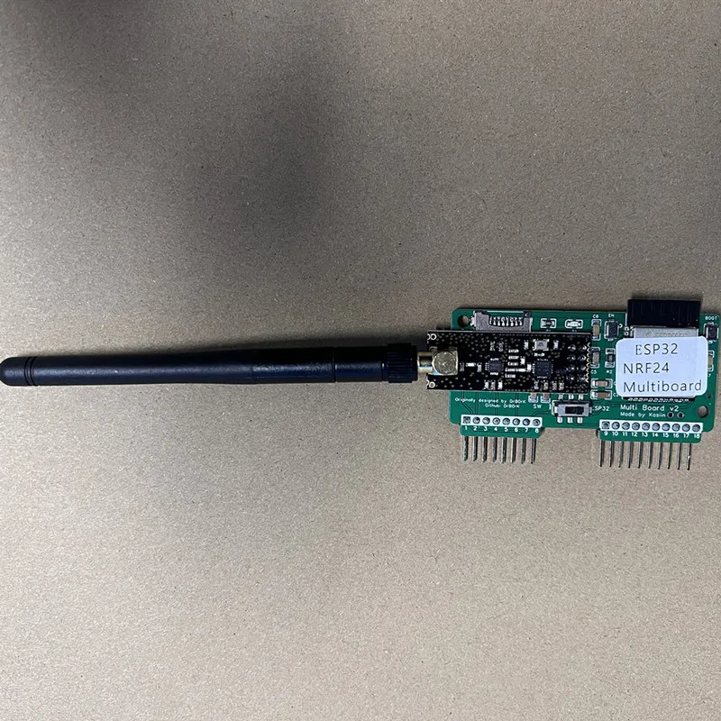 Multiboard WiFi NRF24 + ESP32 development board for Flipper Zero