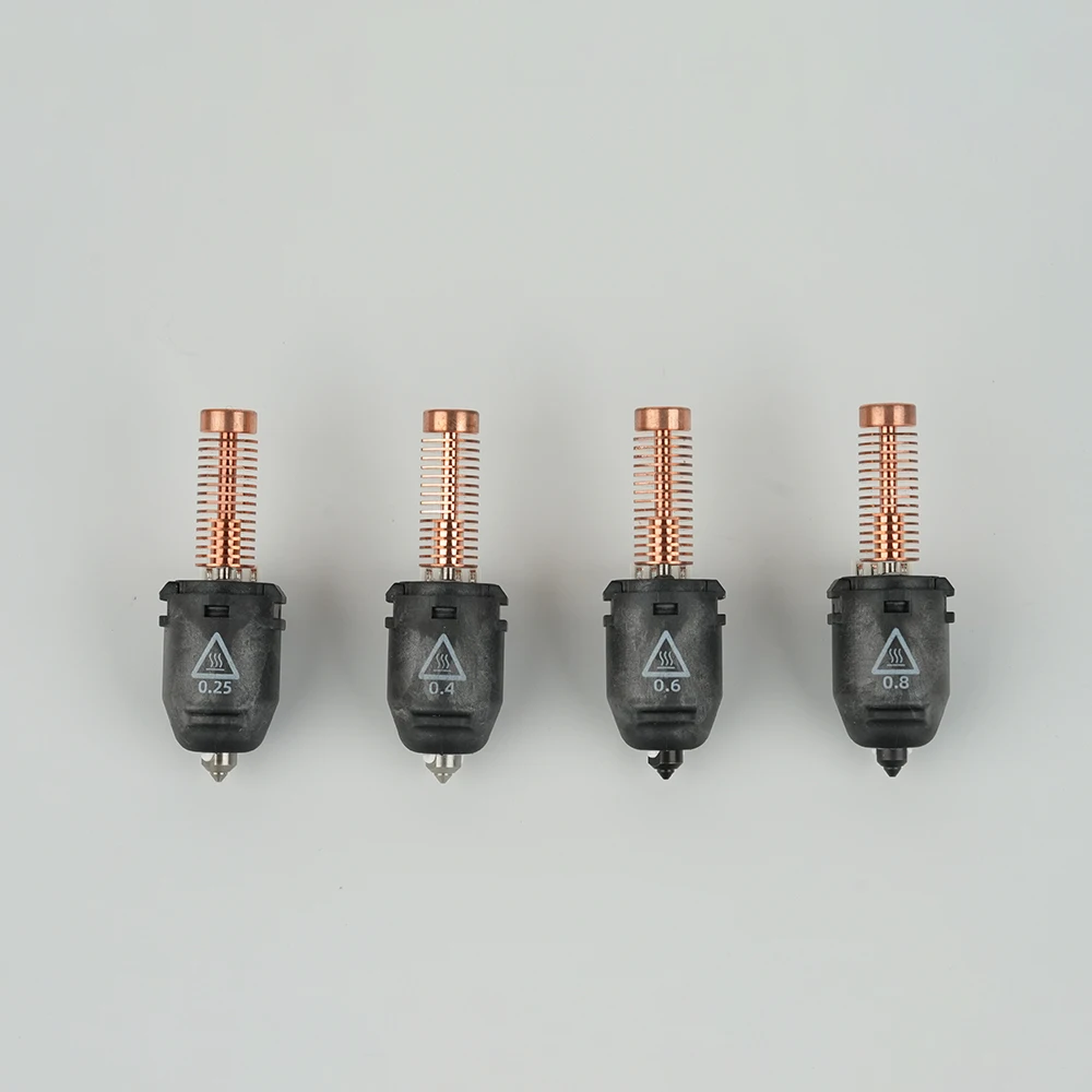 FLASHFORGE Düsenbaugruppe für AD5M AD5M PRO 0,25 mm/0,4 mm/0,6 mm/0,8 mm Hochgeschwindigkeitsdüsen Hotend-Baugruppe 3D-Drucker-Zubehör – Detail 2