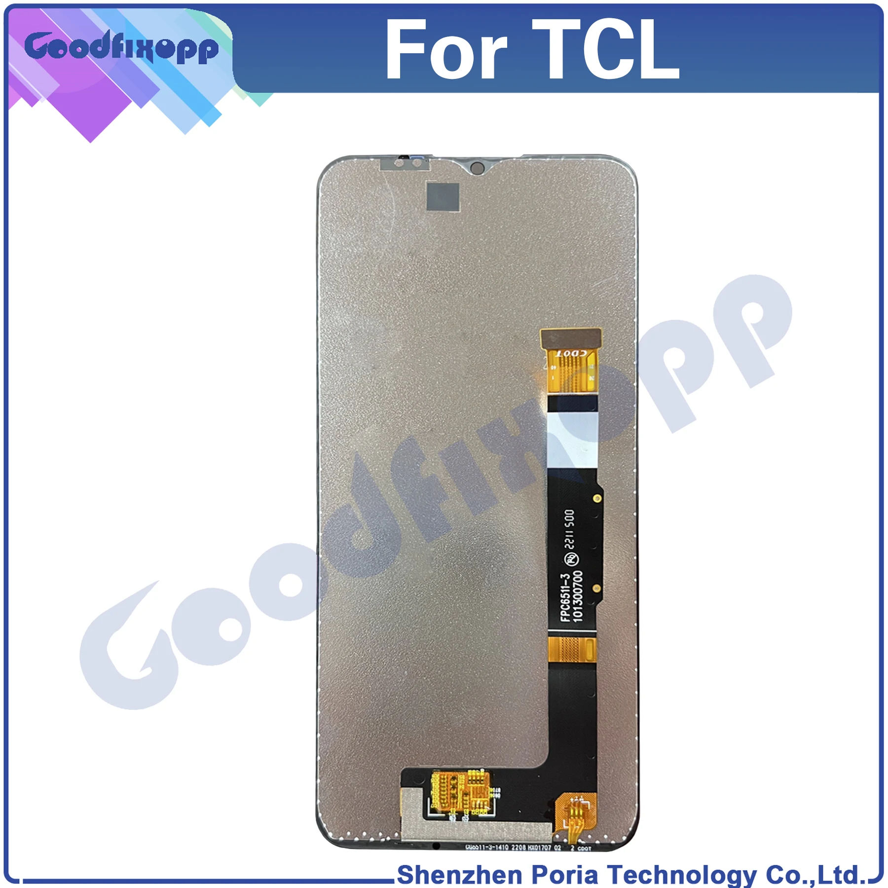 Pantalla LCD táctil para teléfono móvil, montaje de digitalizador de repuesto para TCL 20 R 5G T767H 20R 5G