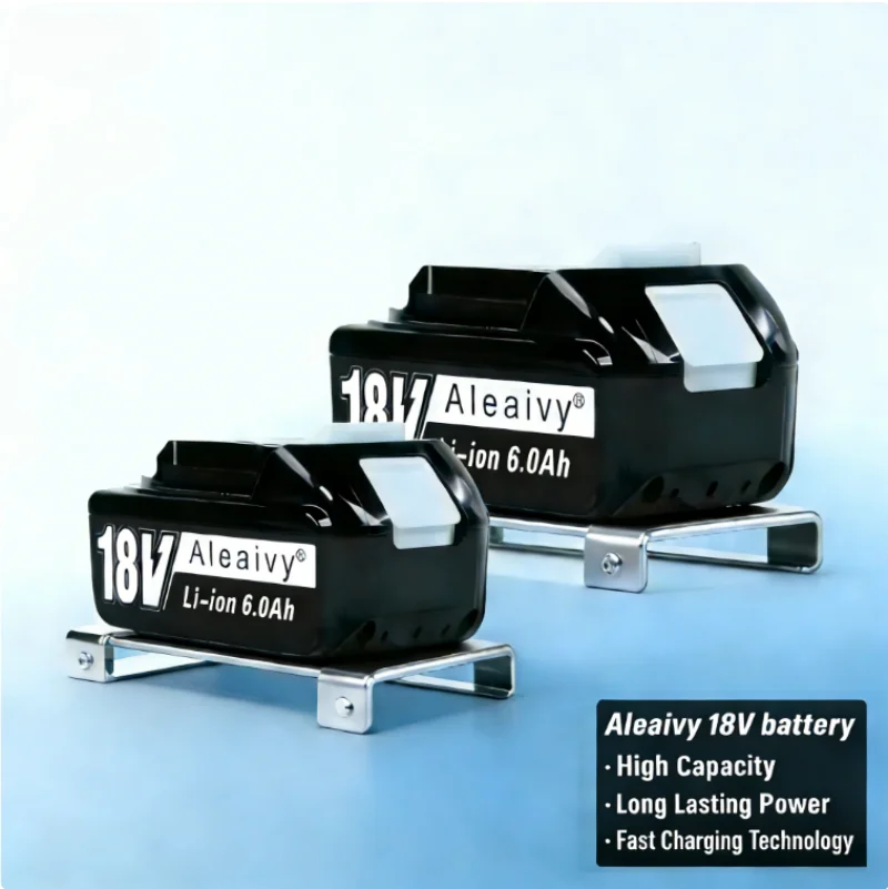 Aleaivy Genuine 18V Battery 6.0Ah for Makita 18v LXT BL1840 BL1830B BL1850B BL1850 BL1860 BL1815 Replacement Lithium Battery