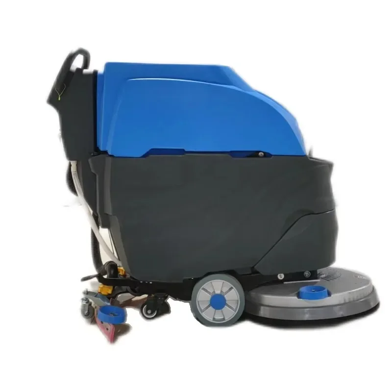 high efficiency gym ceramic tile floor cleaning machine commercial walk behind electric floor scrubber