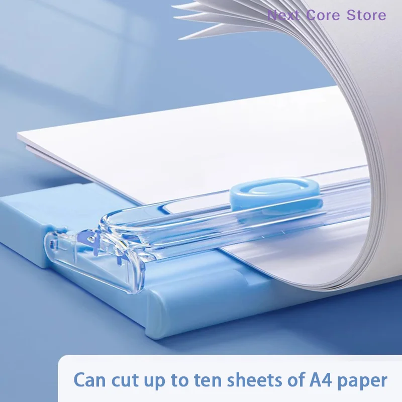 [NC]A4 Bidirectional Cutting Paper Cutter With Pull-out Ruler For Photo Trimmers Scrapbook Lightweight Cutting Mat Machine[NC]
