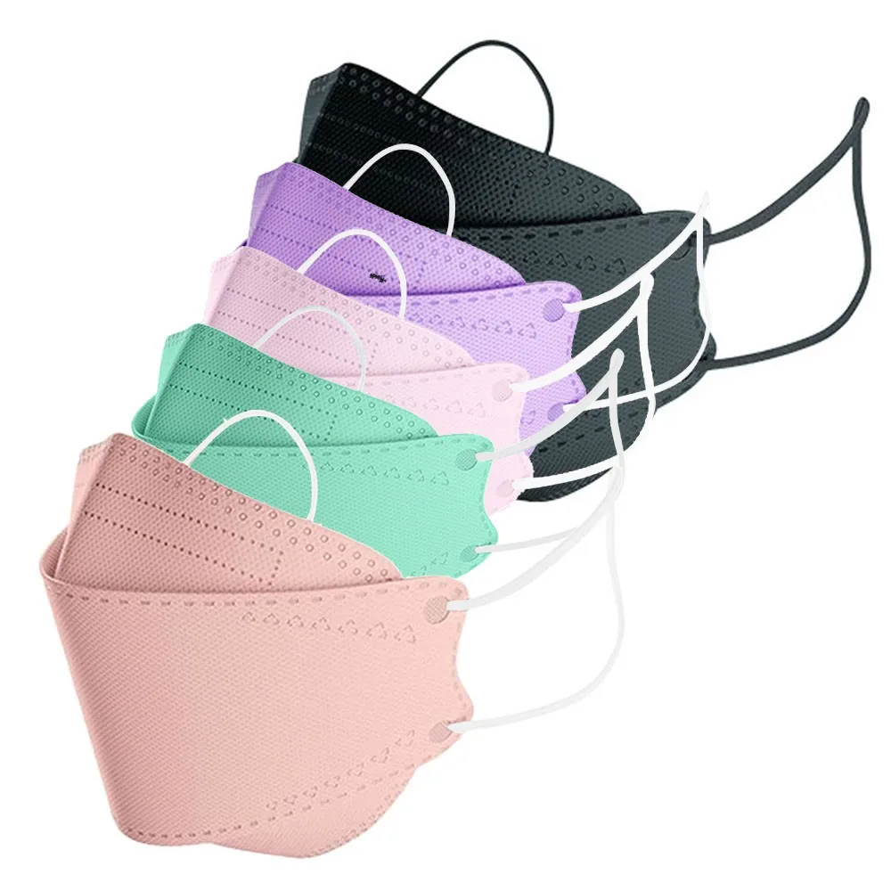 

50 шт. детская уличная маска для предотвращения капель и дымки рыбья нетканая маска для лица одноразовая маска для лица с фильтрами mascarillas