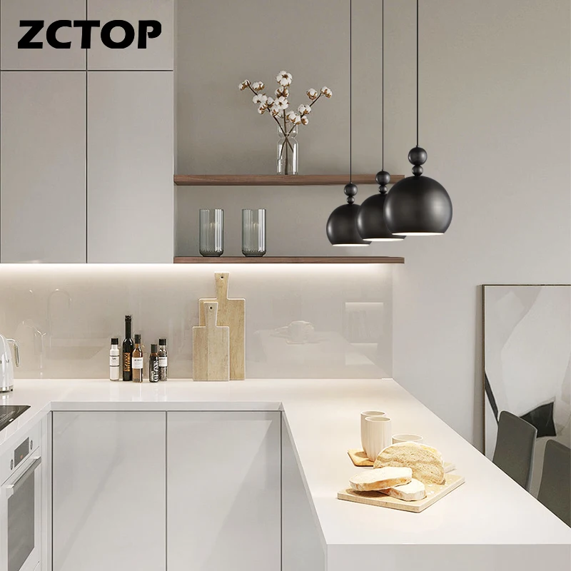 New Modern LED Pendant Lamps Home Copper Hanging Lights For Living Dining Room Kitchen Parlor Bedroom Bedside Lighting Luminaire