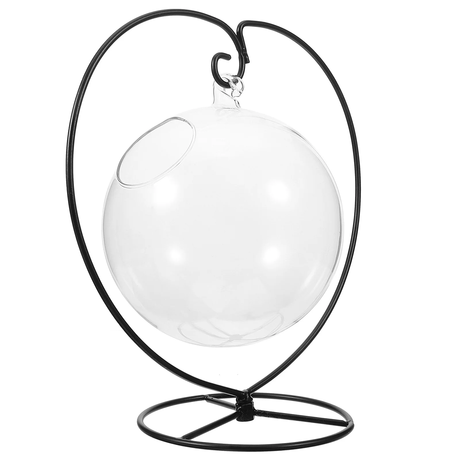 

1Set Cocktail Glasses with Iron Stand Transparent Thickened Glass Hanging Beverage Cup for Party Wedding Bar Drinks