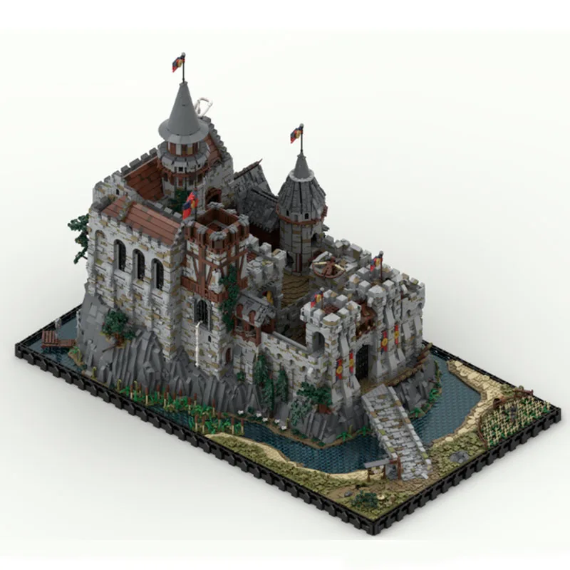 21090 PCS City Engineering King's Bedchamber MOC Customize Modular Building Block Model Brick Technology DIY Toy Christmas Gift