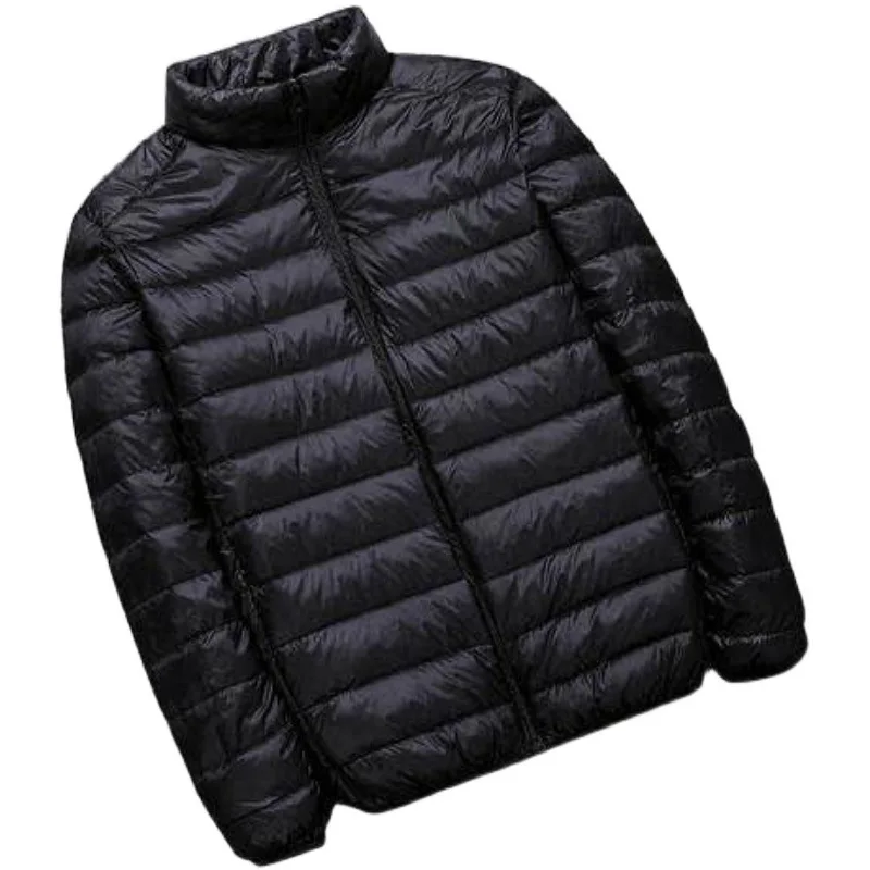 Autumn And Winter Coat Men's Cotton-padded Clothes Short Stand-up Collar Light Bread Men's Jacket