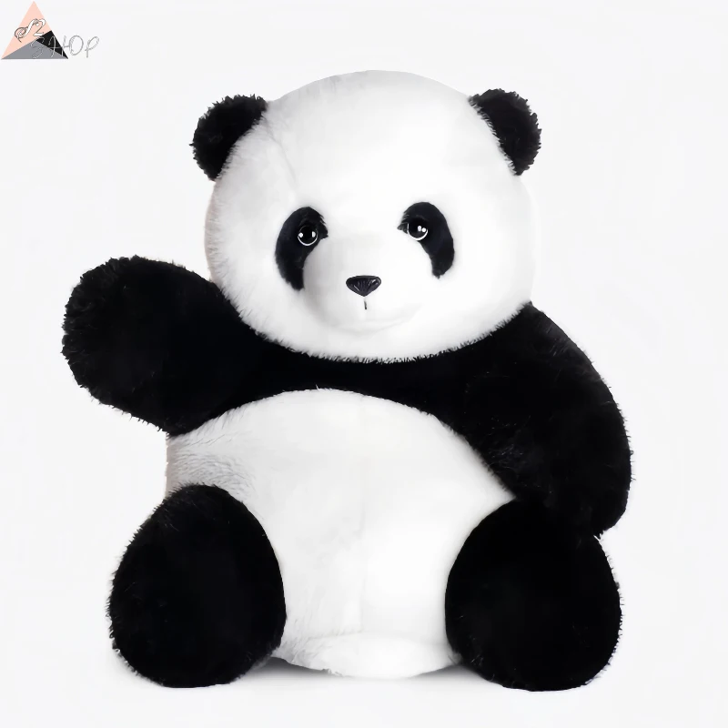 

5-Month-Old Baby Panda Plush Toy, Realistic Stuffed Animal & Cuddle Pillow, Adorable Gift For Girlfriend