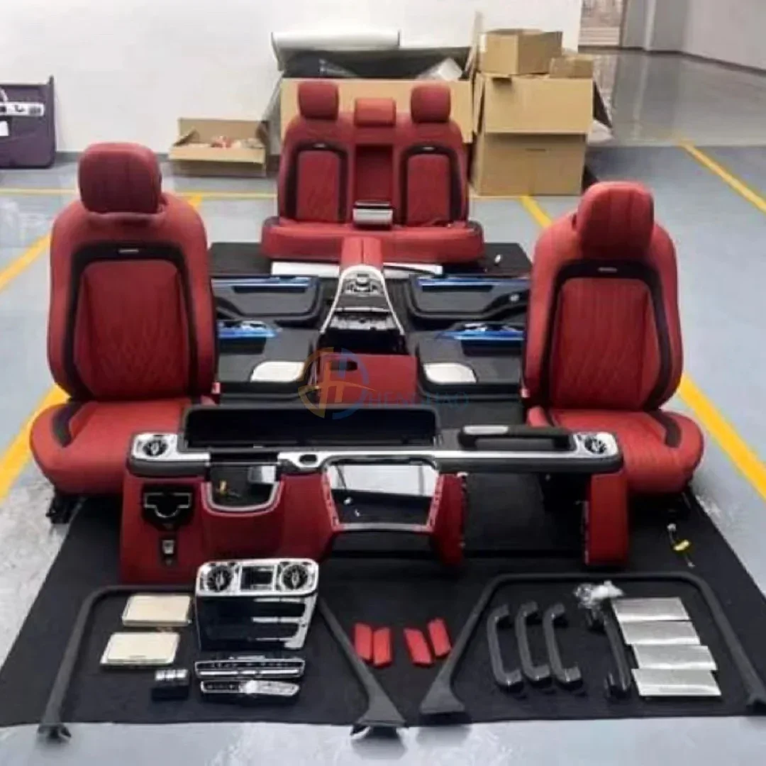 Kit d'intérieur de voiture pour G Wagon, Kit de mise à niveau intérieure classe G 2002 – 2018 W463 à W464 G63 assemblage de Style b-brabus