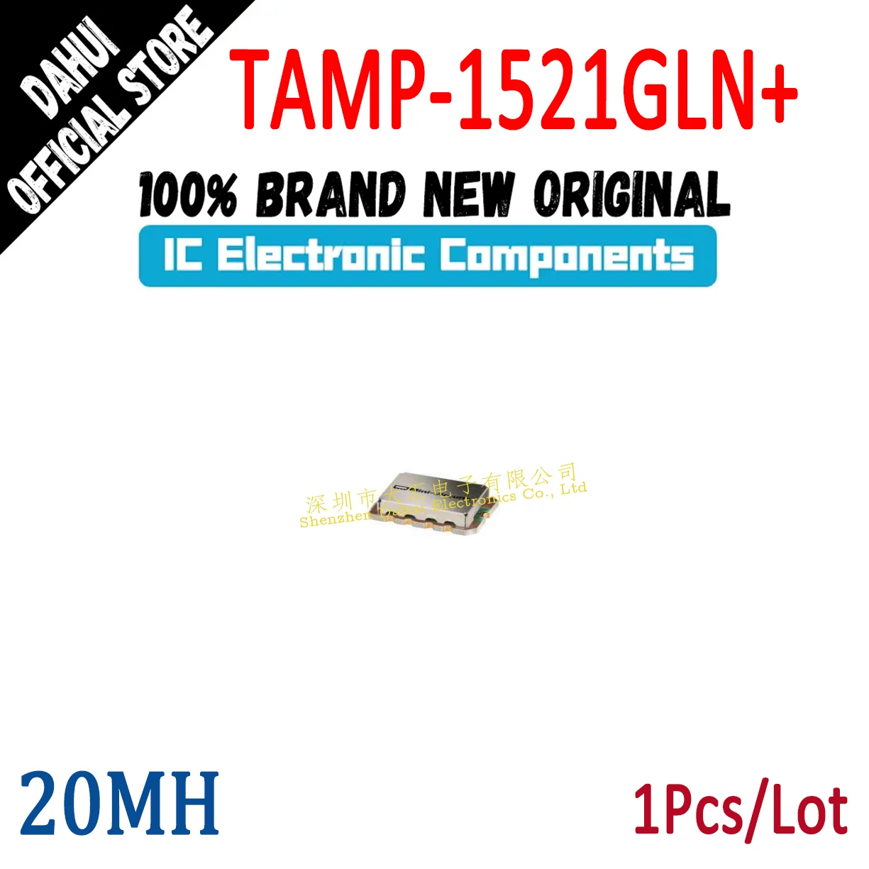 

TAMP-1521GLN+ TAMP-1521GLN JQ-1382 1380-1520MHz Frequency RF chip IC new original
