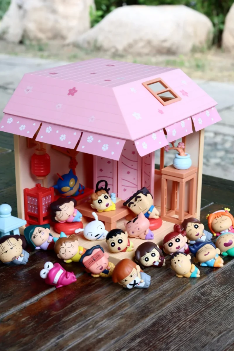 

Новый карандаш Shin Chan Minime Free Lying Series слепая коробка мини слепая кавайная фигурка декор стола орнамент игрушка подарки