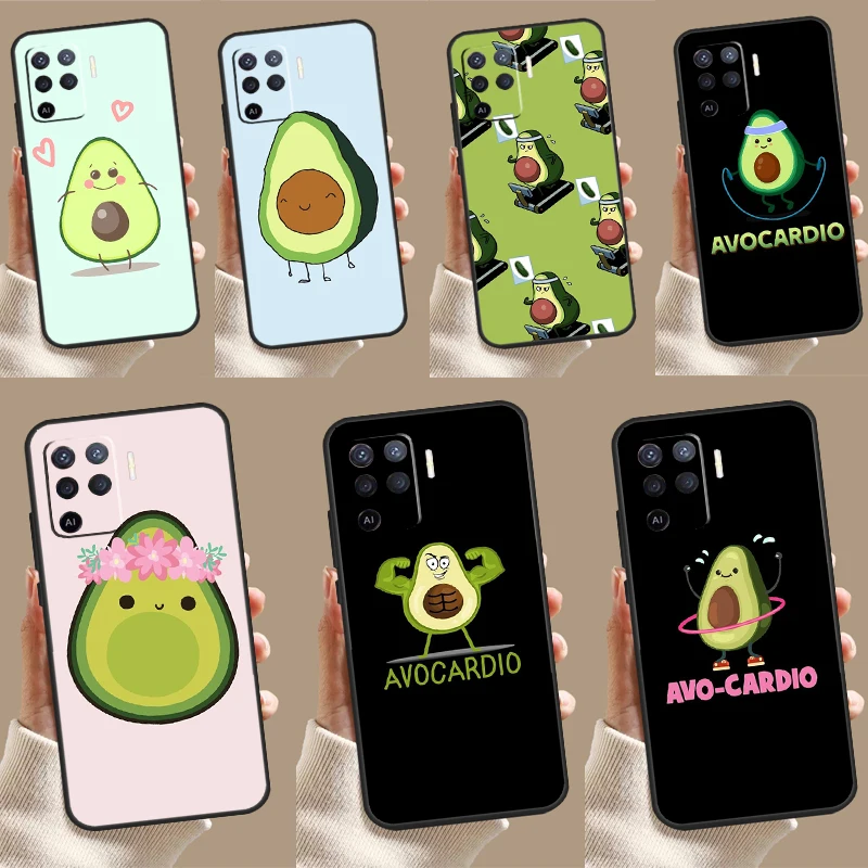 Cute Cartoon Avocad… - image
