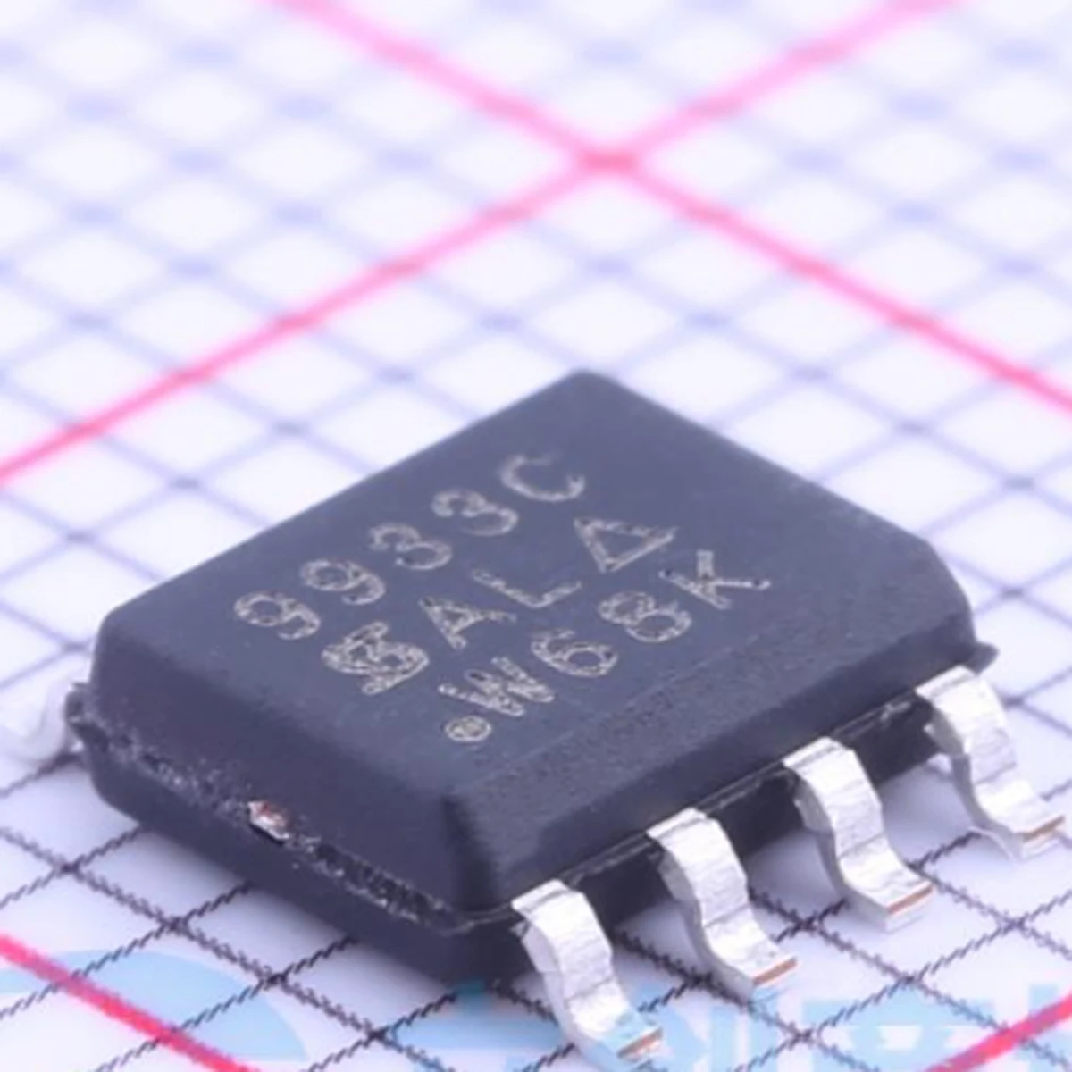 20 قطعة الأصلي SI9933CDY بمناسبة 9933C MOSFET 3.1 واط 20 فولت 4A 2 P-قناة SOIC-8 SI9933CDY-T1-GE3