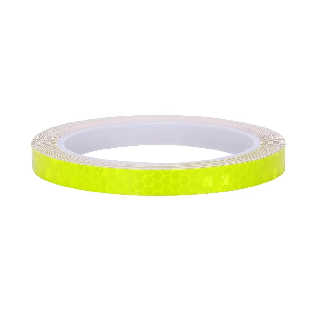 Hot Sale 6 Colors Motorcycle Rim Tape Reflective Wheel Stickers Warning Effect Decals Vinyl Waterproof Bright Car Stickers image 4