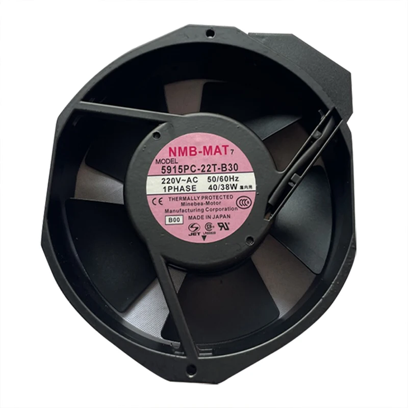 مروحة تيار متردد تدفق محوري ، 5915pc-22b30 ، 220CFM ، V ، 35W ، * من المراوح ، من من من من من من ؟ ؟ * 38 ،