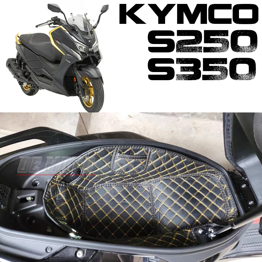 

For KYMCO S250 S350 250 350 Motorcycle Accessories Rear Trunk Inner Cushion Seat Bucket Storage Luggage Box Liner Pad Protector