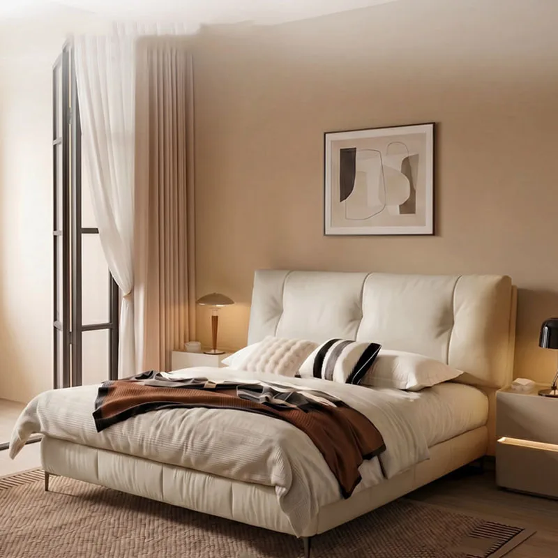 Universal Entertainment Bed Designer Modern Trendy Modern Designer Bed Minimalist Reception Universal Muebles Salon Furniture