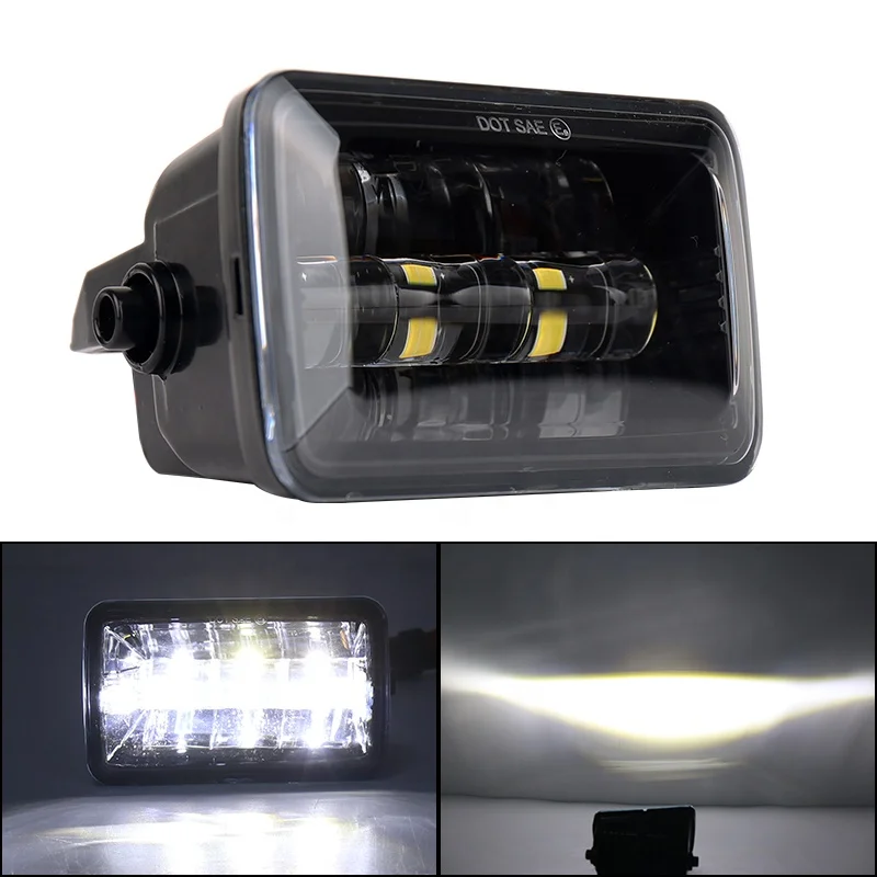 Car Accessories Waterproof 48W 4 inch Front Square Driving Lights Led Fog Light for Ford F150 2015-2018