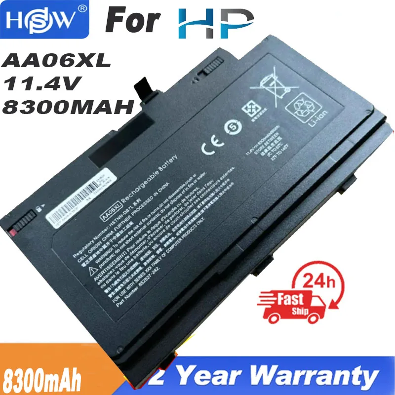 

AA06XL 852711-850 BATTERY FOR HP ZBOOK 17 G4 11.4V 96WH HSTNN-DB7L