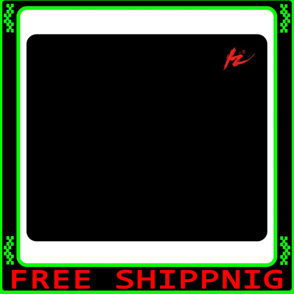 Heizhu Black Samurai Mousepad FPS Control Moisture Proof Skidproof Mouse Pad For MOBA CSGO APEX PUBG Pc Accessories Gifts