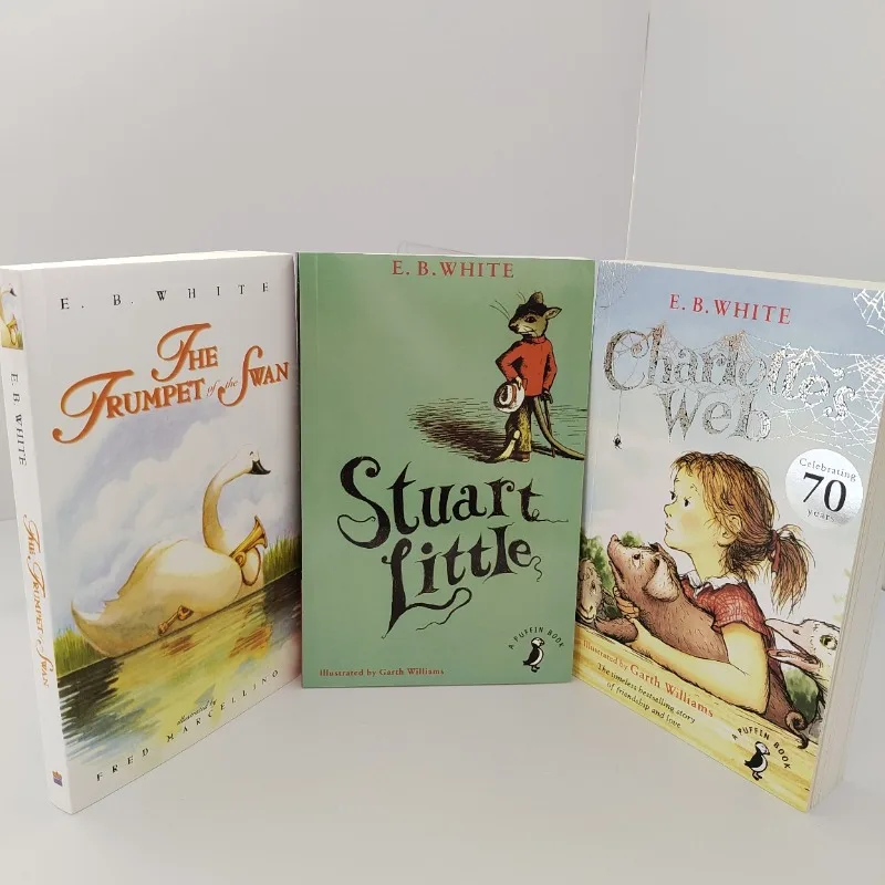 Charlotte’s Web EB, Children's Books Aged 9 10 11 12 English Books, Love Stories Animal Novels
