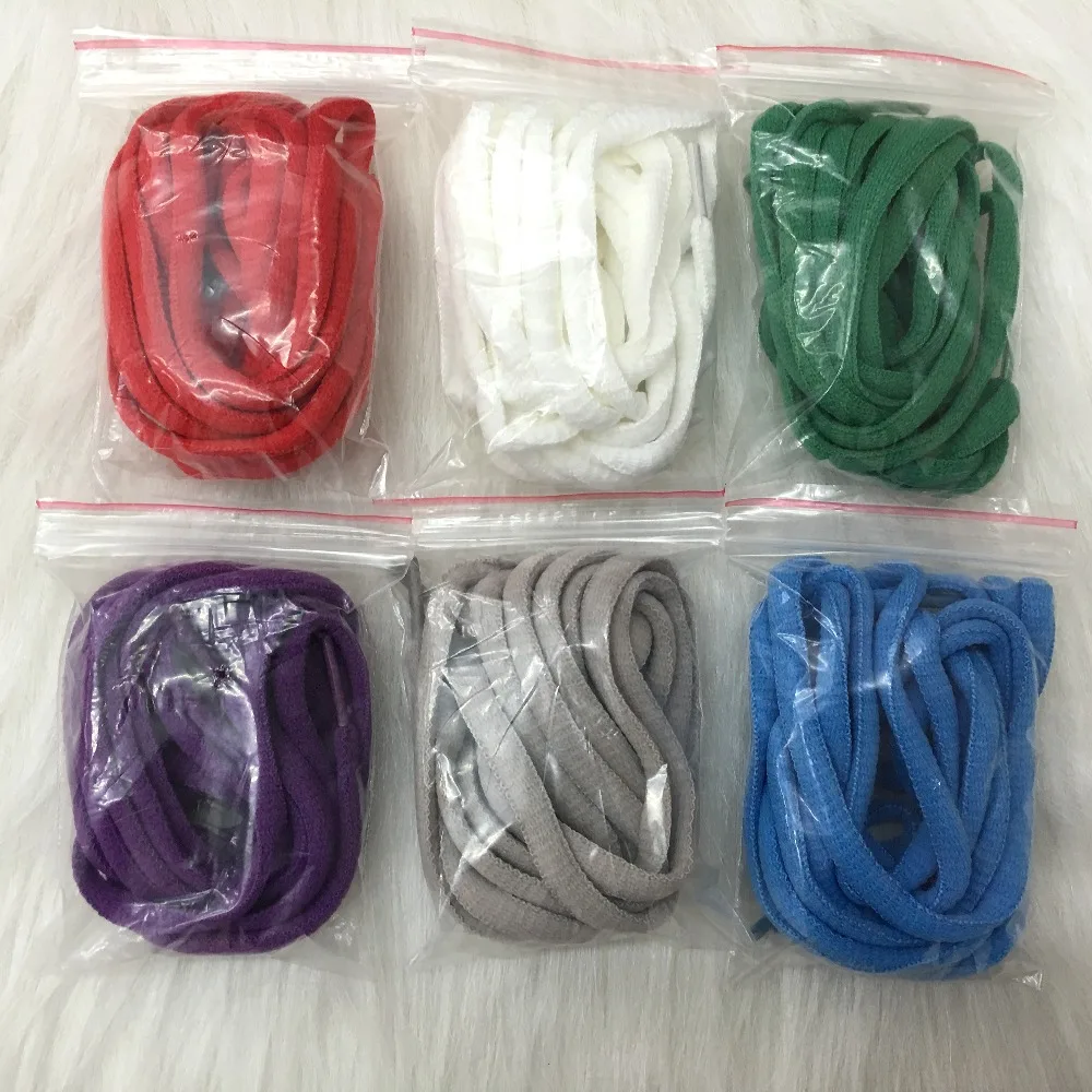 1Pair Shoelace Athletic Sport Sneakers Shoe Lace Elastic Flat Shoelaces Bootlaces Laces Strings for Multi Color 100/120/140CM