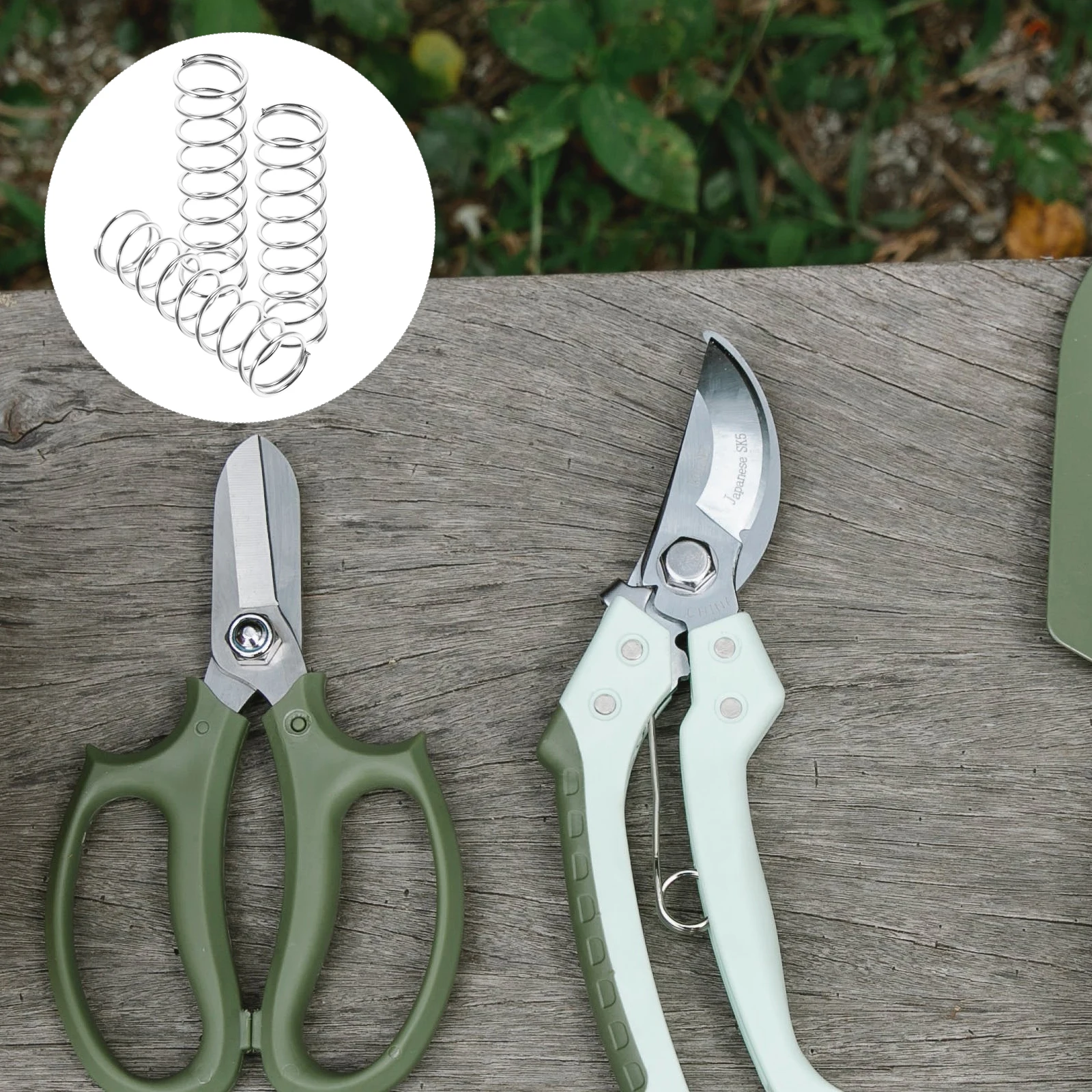 

10Pcs Sturdy Garden Pruners Springs Replacement Parts Metal Trimmer Springs Gardening Shears Springs