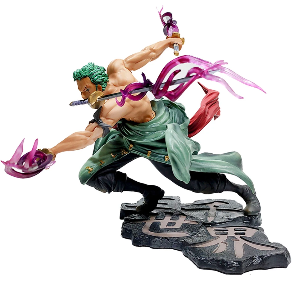 كاريكاتير حوالي 20 سنتيمتر قطعة واحدة يدوية الصنع GK Rolonoya Zhuo Luo عمل الشكل PVC نموذج جمع للبالغين والأطفال #4