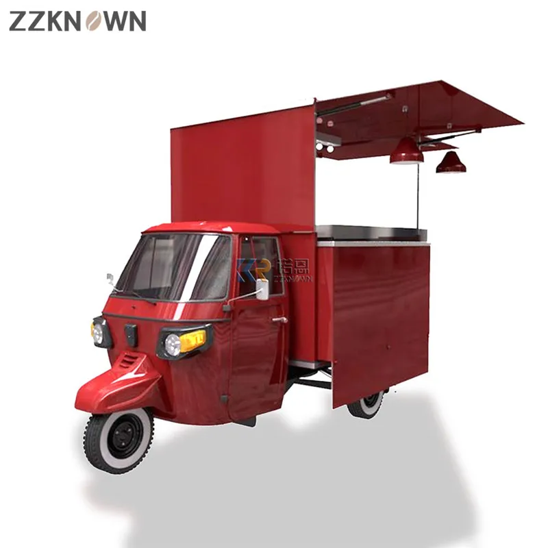 Pizza Truck Europe for Sale Hot Dog Stand Ice Cream Vending Trucks Electric Food Cart Tricycle