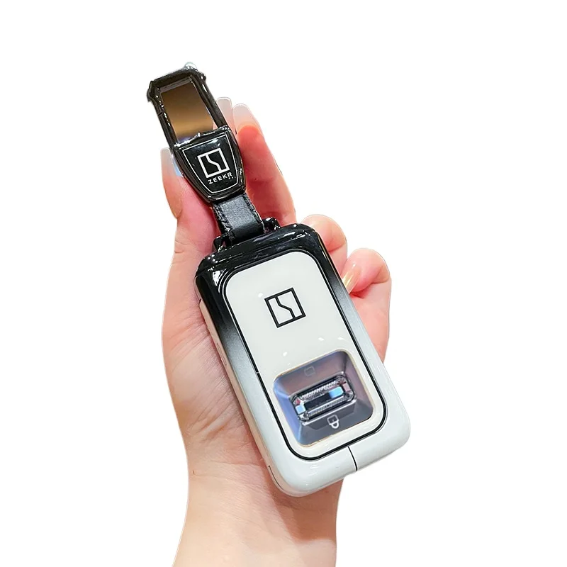 

Zinc Alloy Car Key Case Cover Shell Protector Fob Holder for ZEEKR 9X 7X 001 MAX 007 X 009 GT Ultra 2026 Accessories