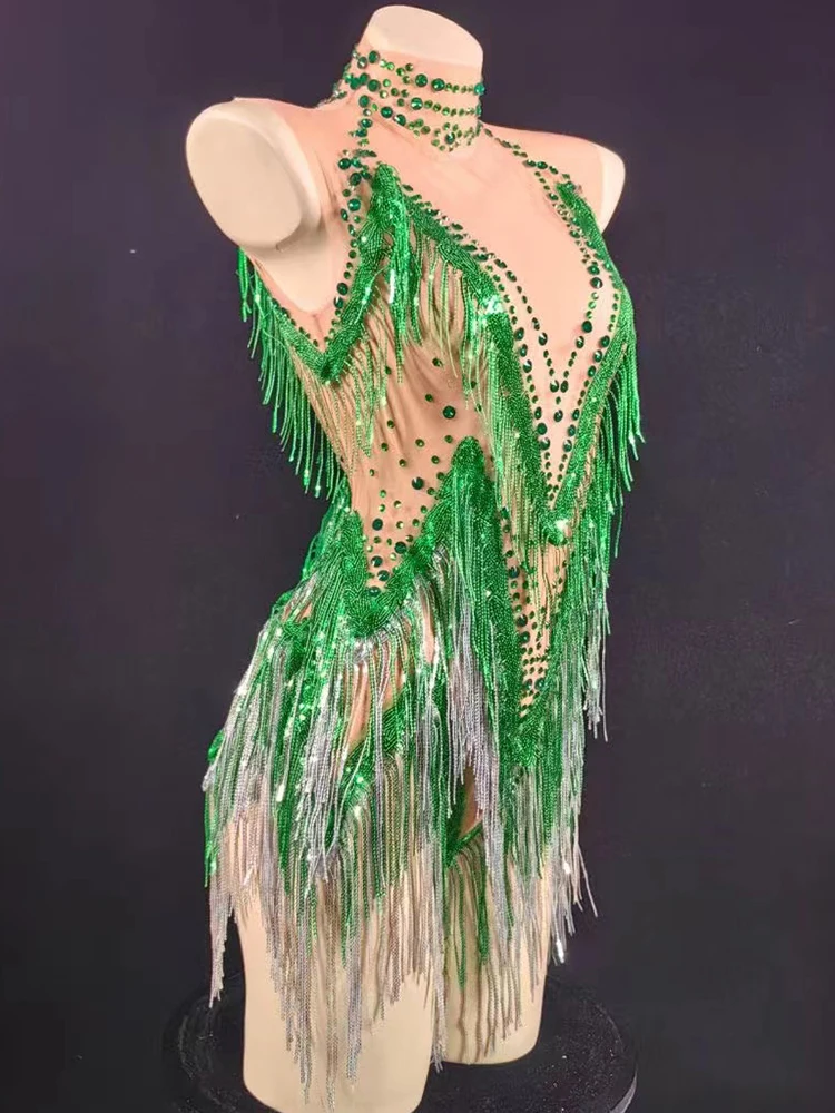 High Quality Hot Stamping Tassel Sexy Elastic Jumpsuit 2025 New Fashion Custom Women'S Clothing